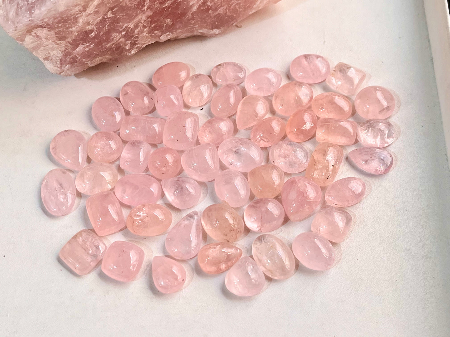 Morganite Cabochon Mix Shape Lot