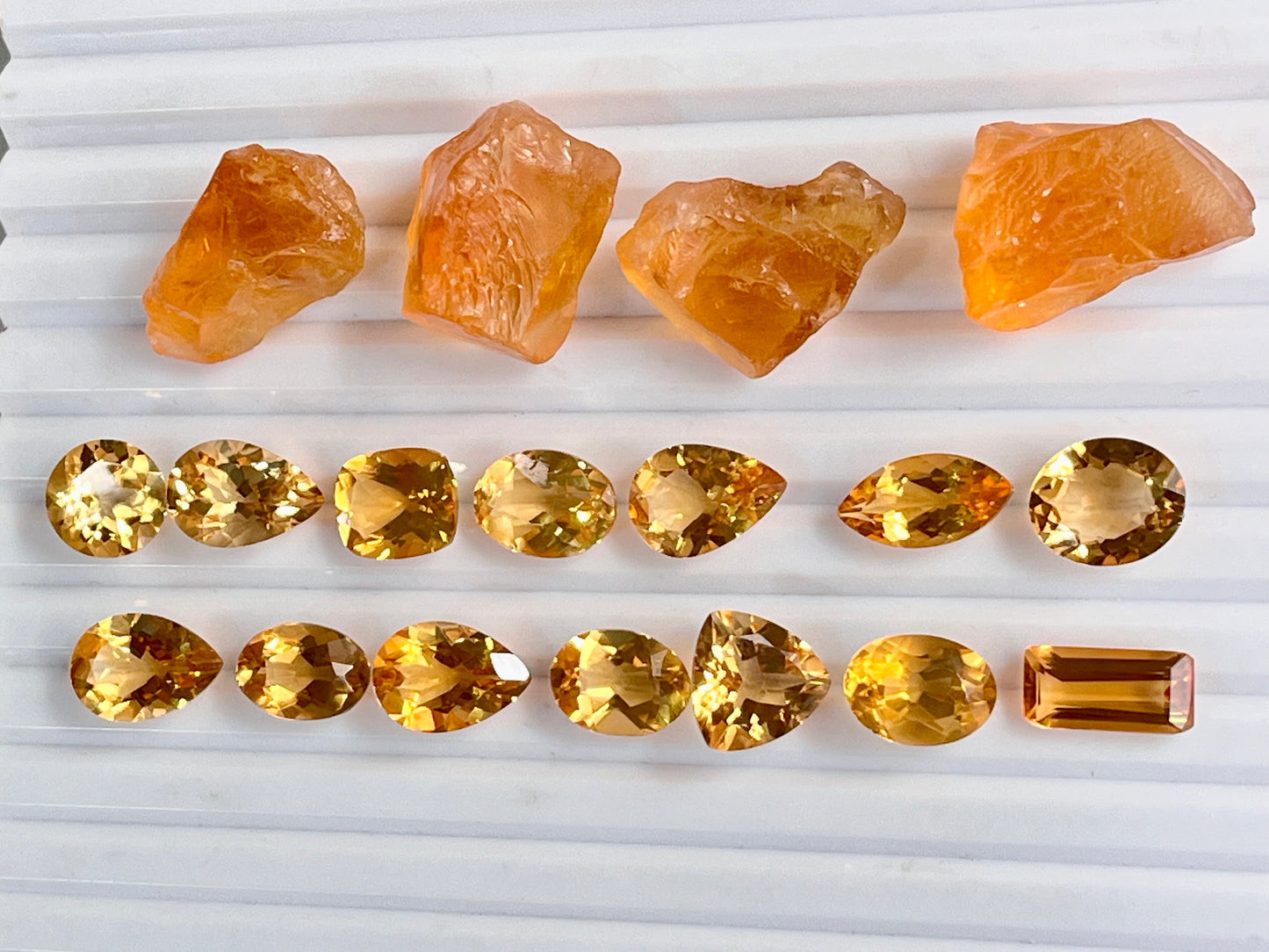 Citrine Mix shape loose gemstone Lot