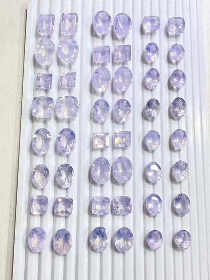 Exclusive! AAA Lavender Quartz Pair