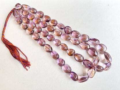 AAA Natural Ametrine Smooth Big Tumble Shape Clear Quality Beads