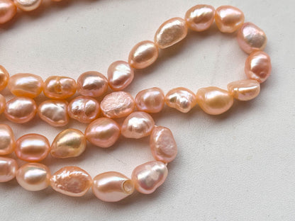 Natural Freshwater Peach Nuggets Pearl for Jewelry Making Beadsforyourjewelry