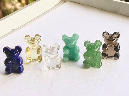 Natural Gemstones Gummy Bear Beadsforyourjewelry