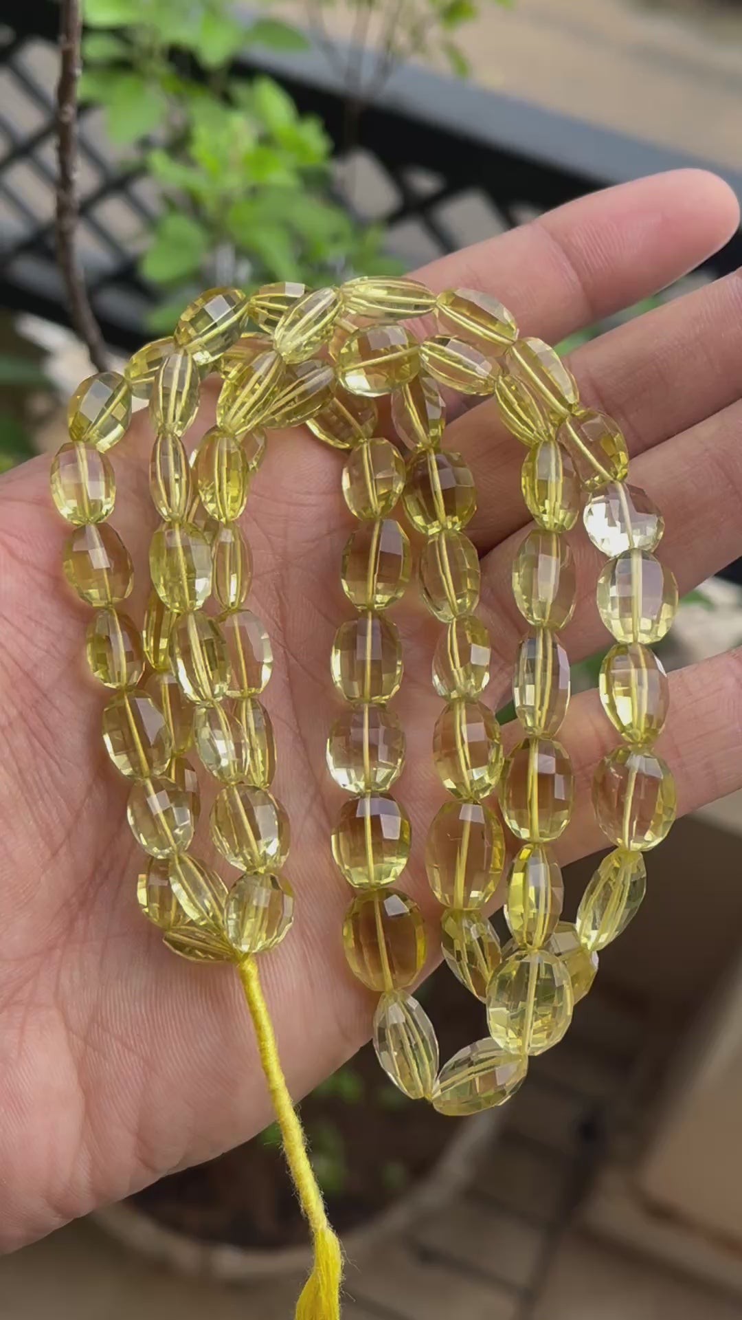 10 sale Pieces Lemon Quartz Back Carved Flat Cut Beads Natural Gemstone Carving Side Drill Beads Line Strand | 16x12x2 to 14x2 mm | Lemon Beads